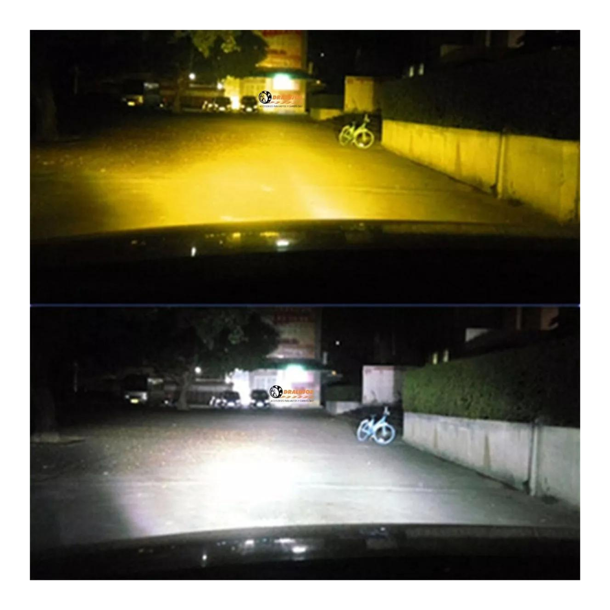 🚗💡 Kit LED H1 x2 Doble Color Alta Potencia